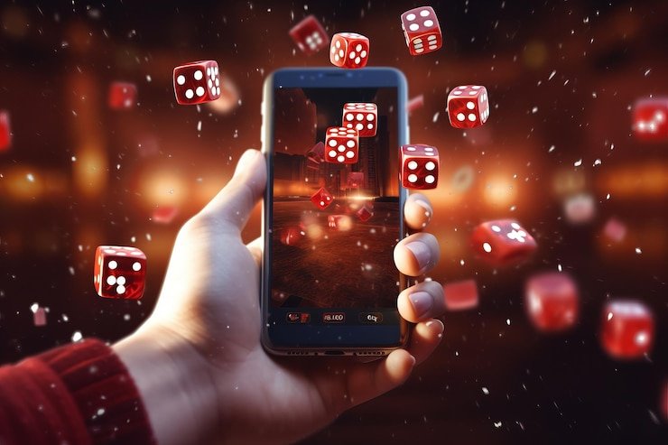 Pengguna membaca syarat promosi digital